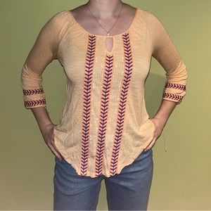 AEO boho blouse